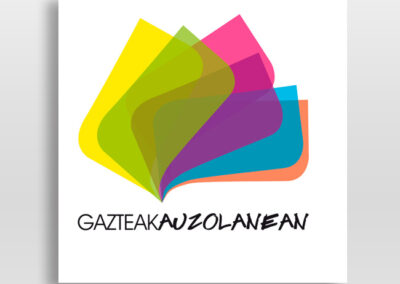 Gazteak Auzolanean programako iruditegi osoa sortu dugu eta haren komunikazio-fase guztietaz arduratzen gara.